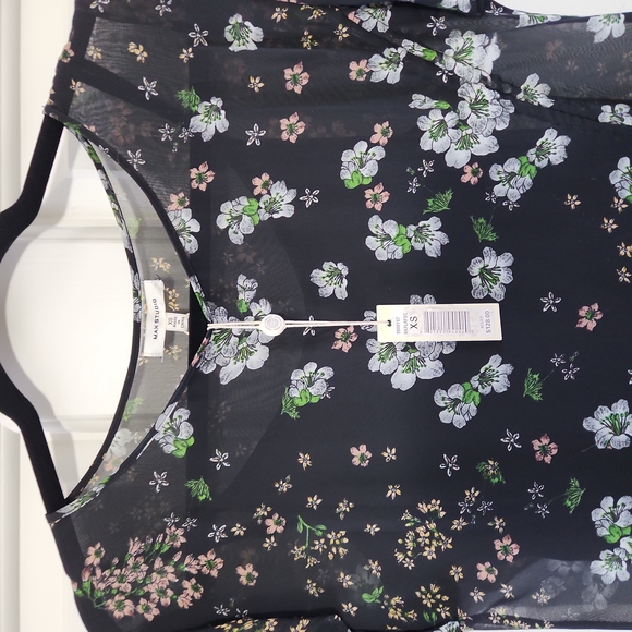 WOMENS Max Studio floral print dress Xs $128 - Picture 5 of 5